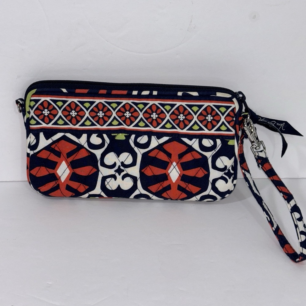 Vera Bradley Sun Valley Wristlet Excellent Used Condition great for travel - Picture 4 of 9